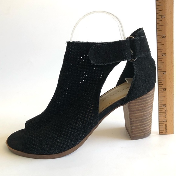 Marc Fisher Demika Perforated Block Heel Booties - Picture 15 of 15